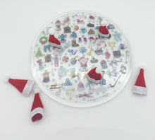 Load image into Gallery viewer, Santa Hat Finger Puppets