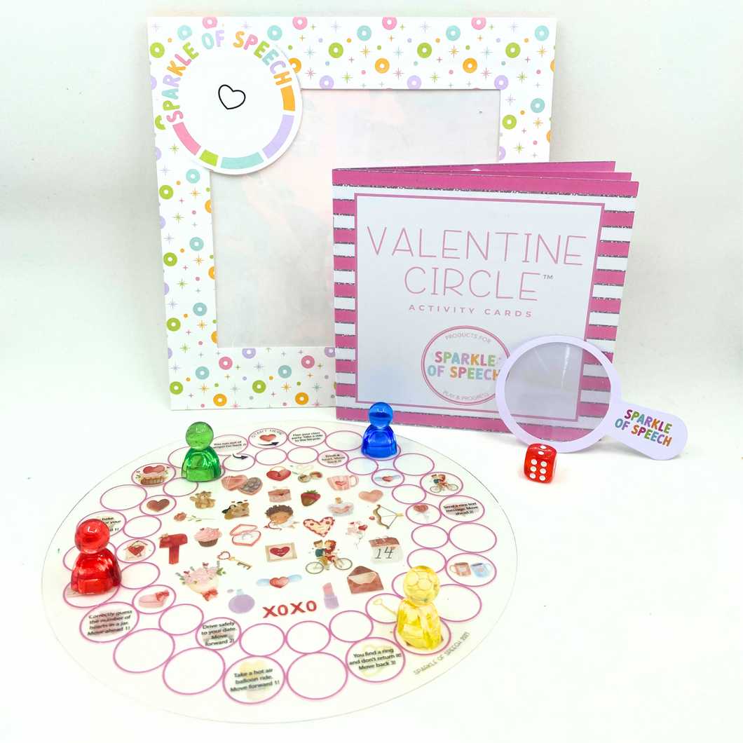 Valentine's Day Game Set: Targets Language